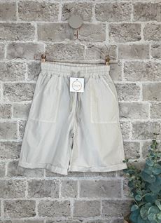 CABANA LIVING SHORTS, POPLIN, SABBIA